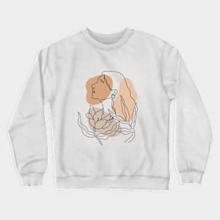 Aesthetic Girls Arts Crewneck Sweatshirt